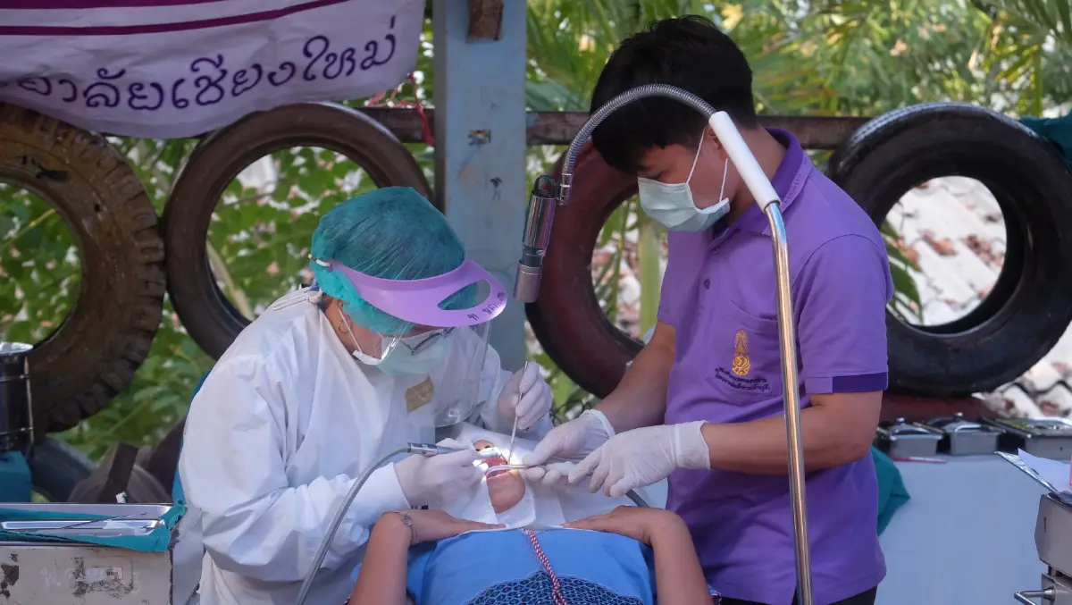 หน่วยทันตกรรมเคลื่อนที่พระราชทานฯ คณะทันตแพทย์ มช. ​ลงพื้นที่ จ.แม่ฮ่องสอน