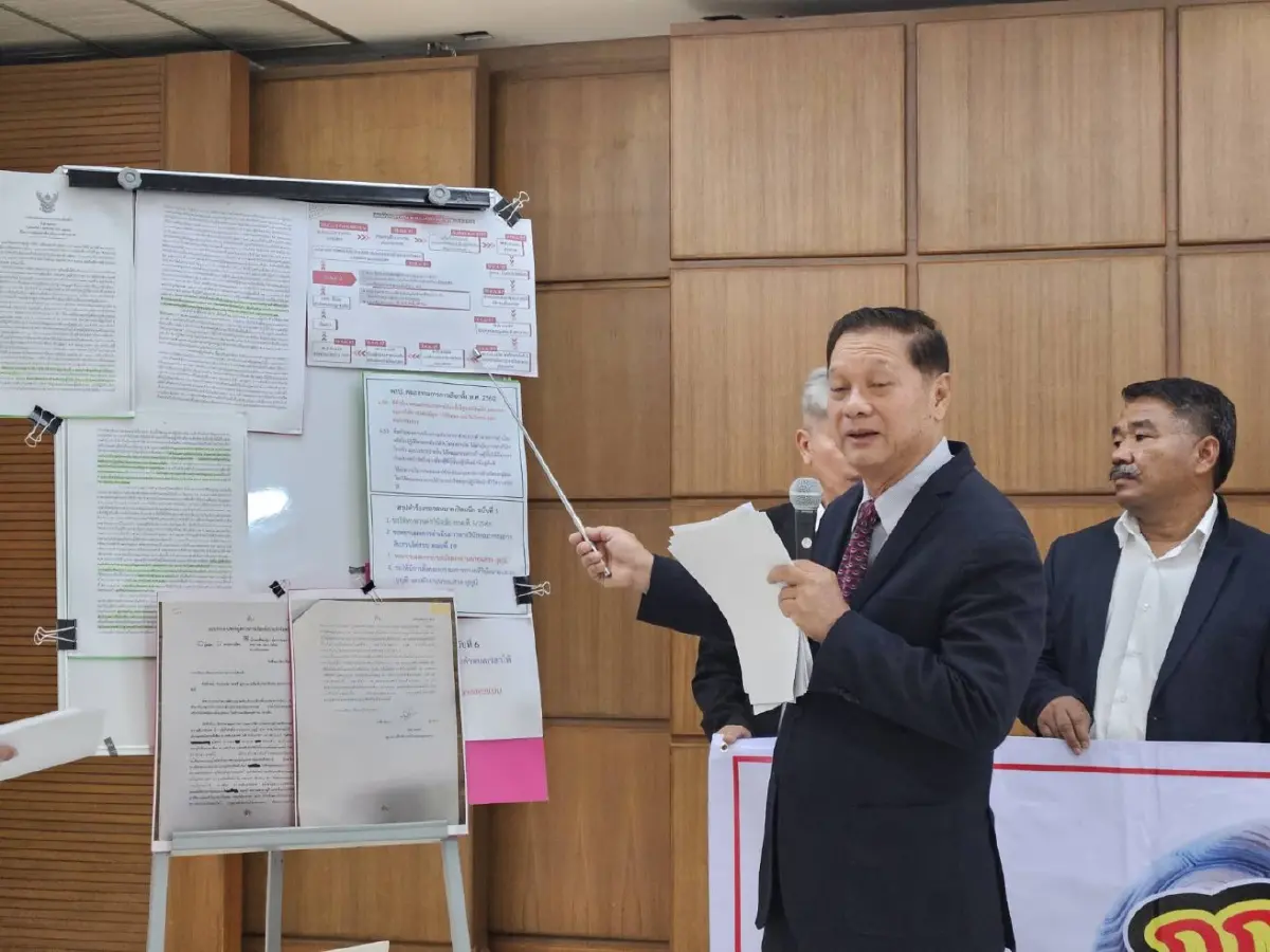 สว.สำรอง ค้านคำวินิจฉัย กกต.ไม่พักงาน 'แสวง' ปล่อยฮั้วเลือก สว.