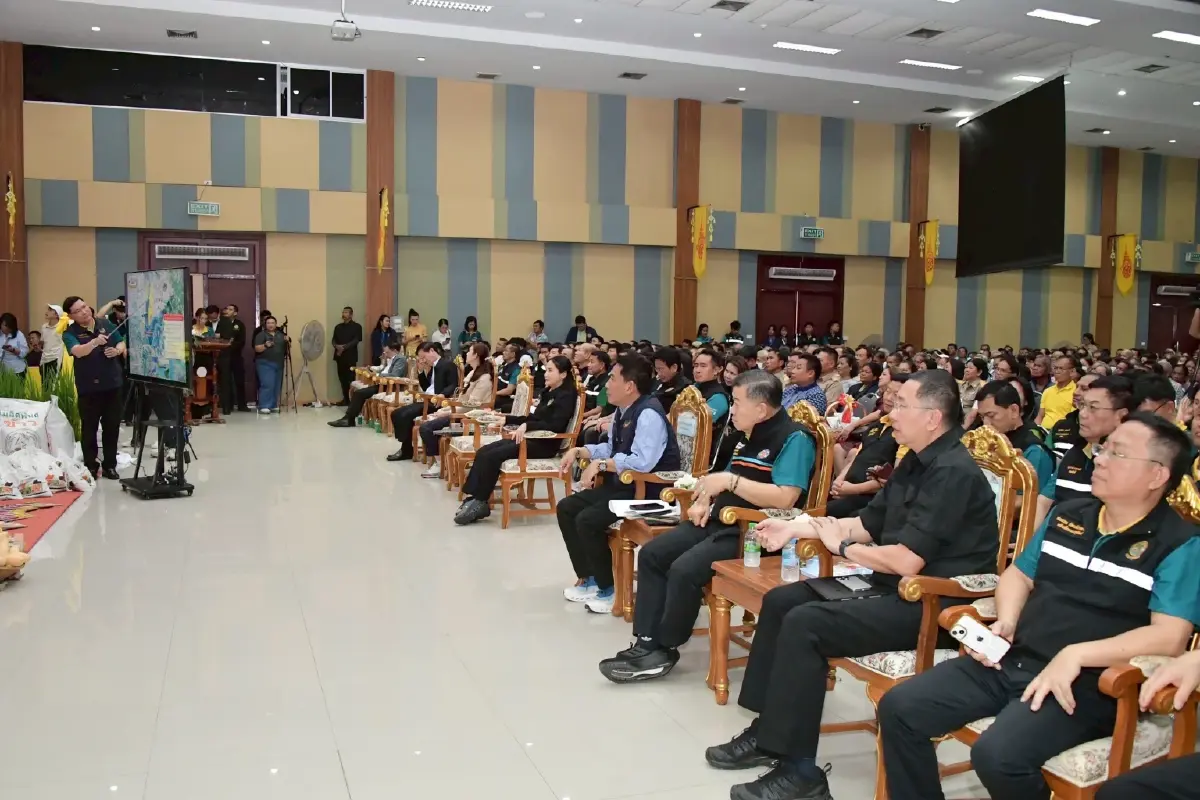 รมว.นฤมล เยือนขอนแก่น ลุยพัฒนาหนองเลิง บรรเทาปัญหาน้ำท่วม