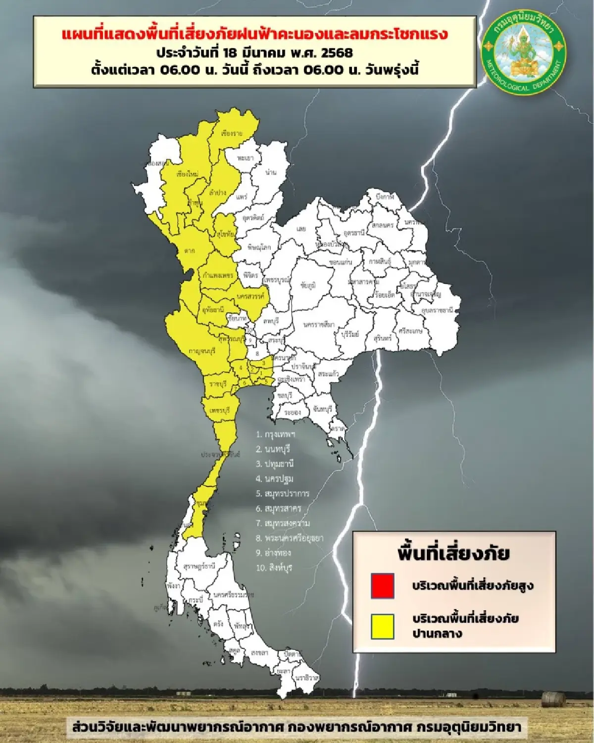อากาศกทม. วันนี้ พายุลูกเห็บตก ทั่วไทยอากาศร้อน ฝนตกหนักบางแห่ง