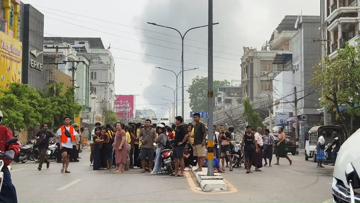 อัพเดตแผ่นดินไหวเมียนมา ดับแล้ว 20 คน