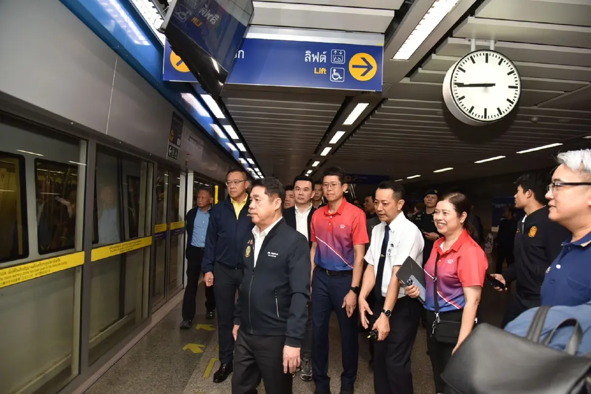 ‘รถไฟฟ้าสายสีชมพู’ ปิดเพิ่ม 1 วัน ขณะที่สายสีเหลืองเปิดเที่ยงนี้