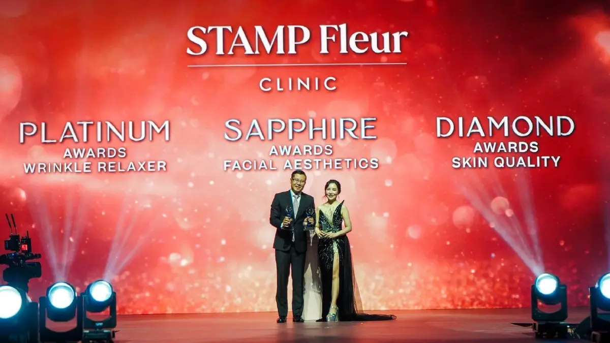 Stamp Fleur Clinic คว้า 3 รางวัล จากงาน AA Award Recognition Night by Allergan Aesthetics 2025