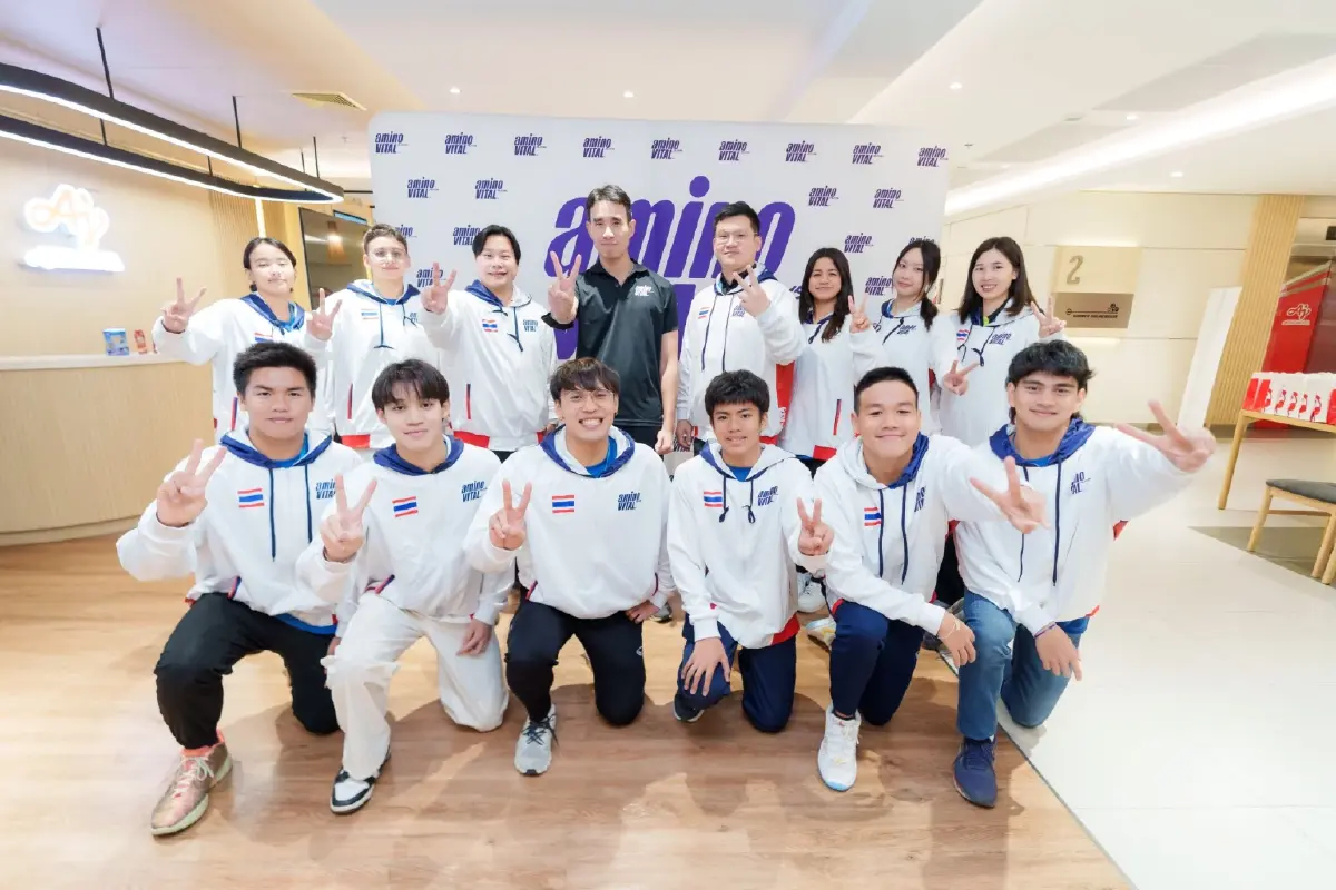 อายิโนะโมะโต๊ะ ลงนามสนับสนุนด้านโภชนาการให้ ชมรมว่ายน้ำสิงห์