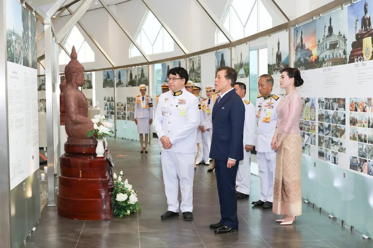 ในหลวง-ราชินี เสด็จฯ ไปทรงประกอบพิธีสมโภชพระสมเด็จองค์ปฐม "พระพุทธเมตตา" ณ วัดเทพประทาน (อธิพร) จ.จันทบุรี