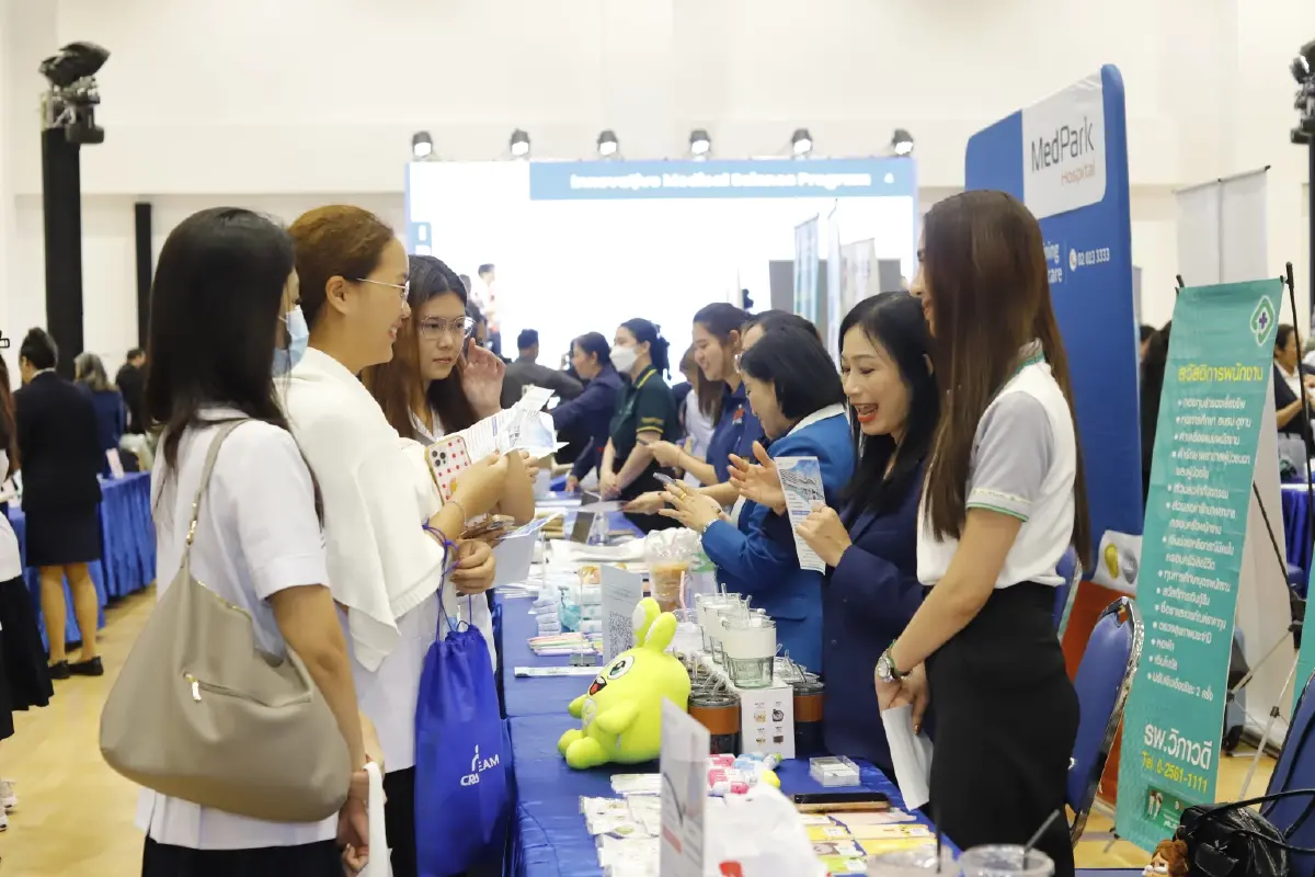 'CRA Job Fair & Education 2025' โชว์ศักยภาพนักศึกษาสู่ตลาดแรงงาน
