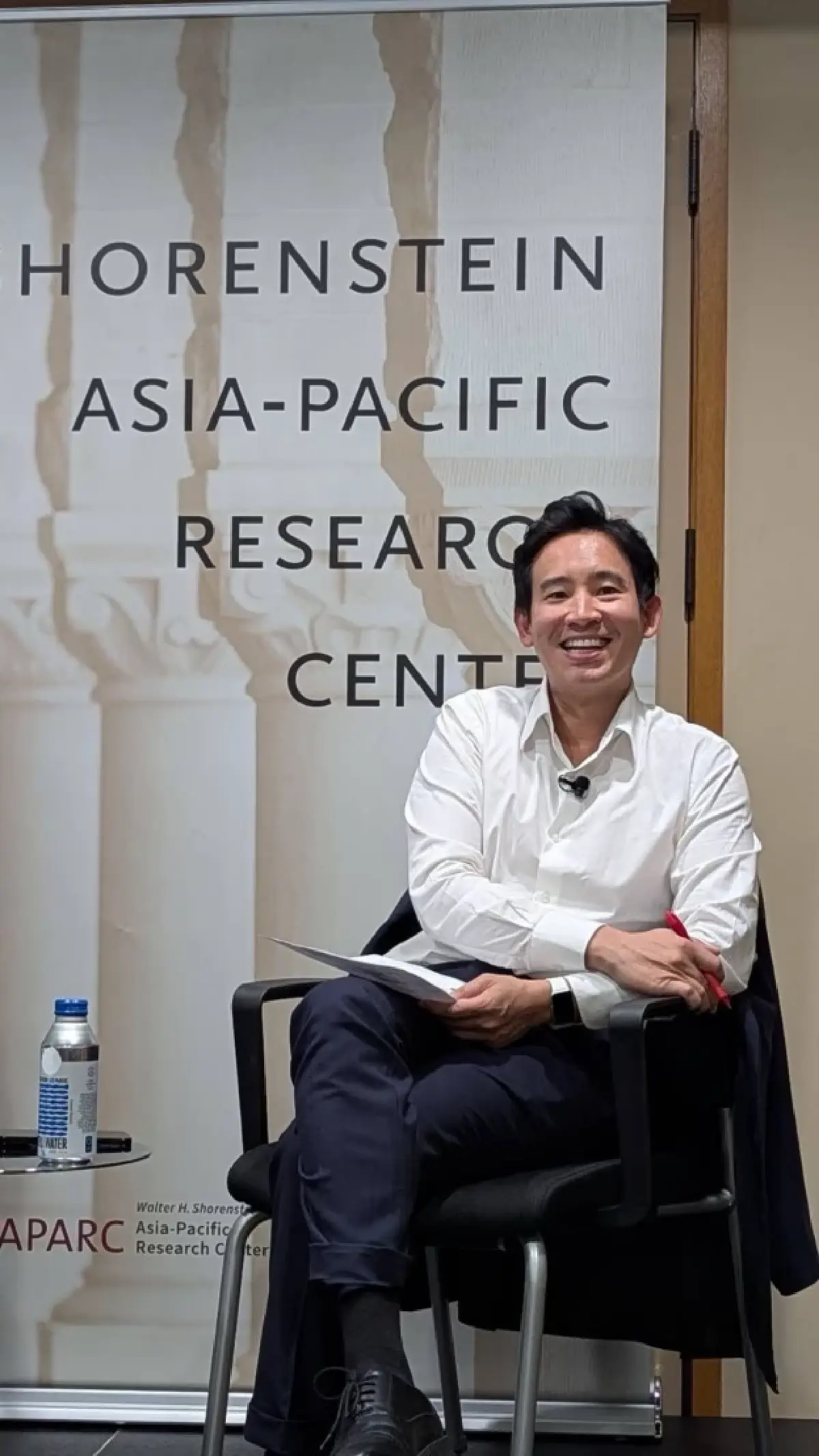 พิธา ชี้ไทยเสี่ยงอยู่ในเรดาร์ภาษีทรัมป์  แนะถอดบทเรียน 'อินเดีย'