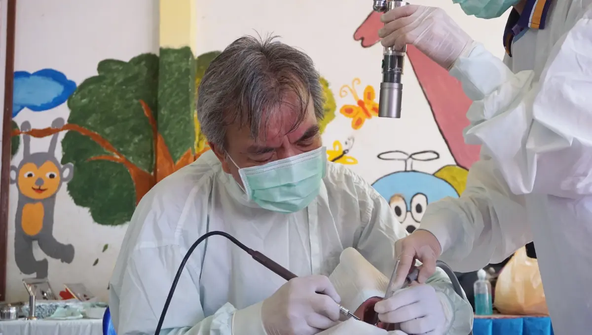 หน่วยทันตกรรมเคลื่อนที่พระราชทานฯ คณะทันตแพทย์ มช. ​ลงพื้นที่ จ.แม่ฮ่องสอน