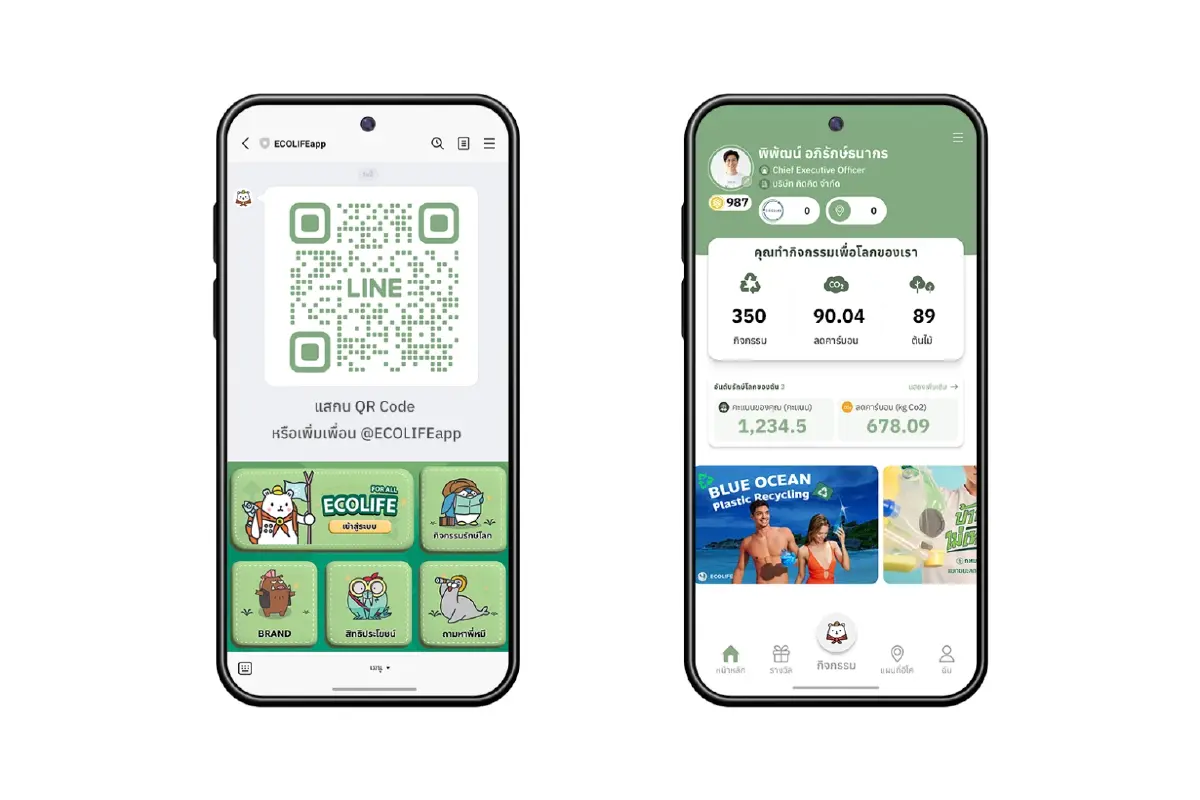 ‘ECOLIFE’ เวอร์ชั่น3 แพลตฟอร์มชวนคนไทยปรับพฤติกรรมรักษ์โลก