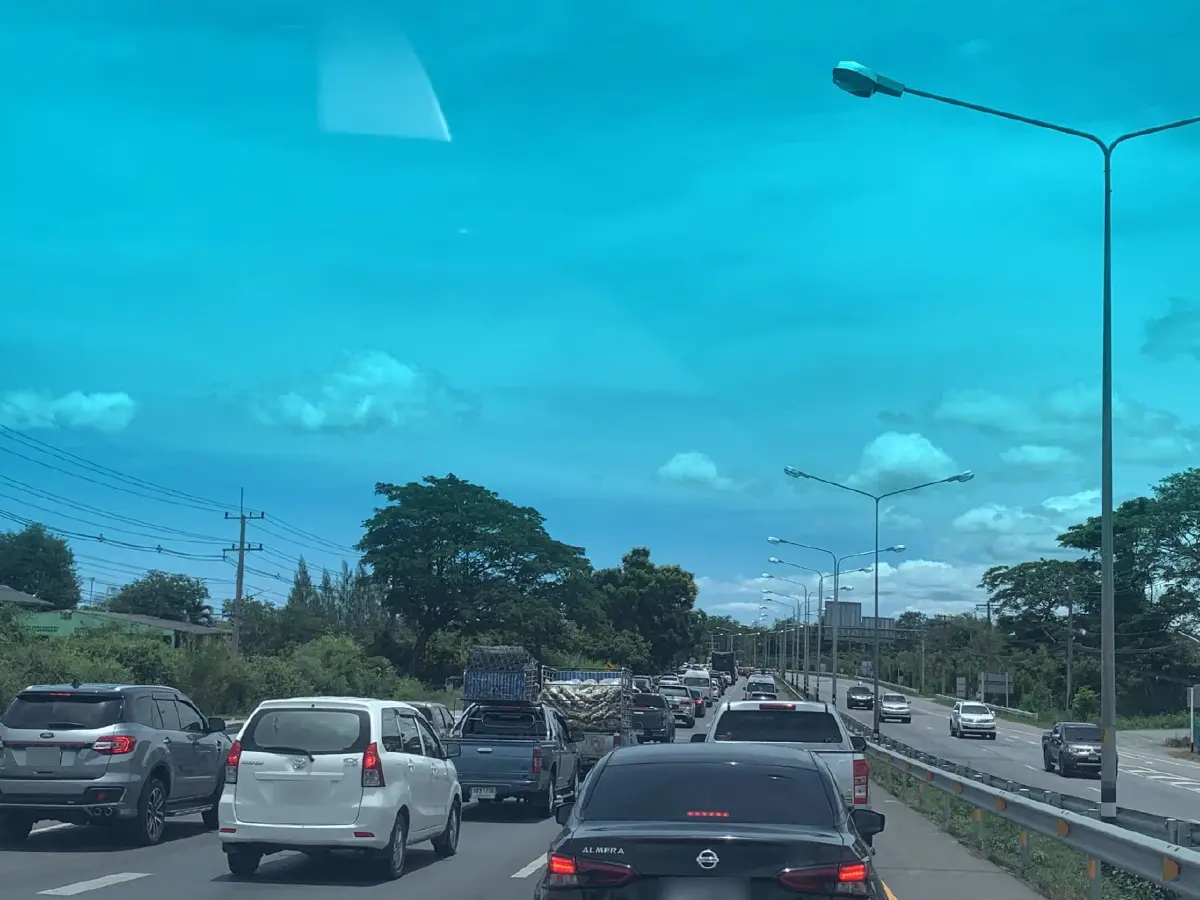 คืบหน้า รถติดมาก 20 กม. ถนนเพชรเกษม มีซ่อมถนน ทับสะแก ถึงบ้านกี่โมง