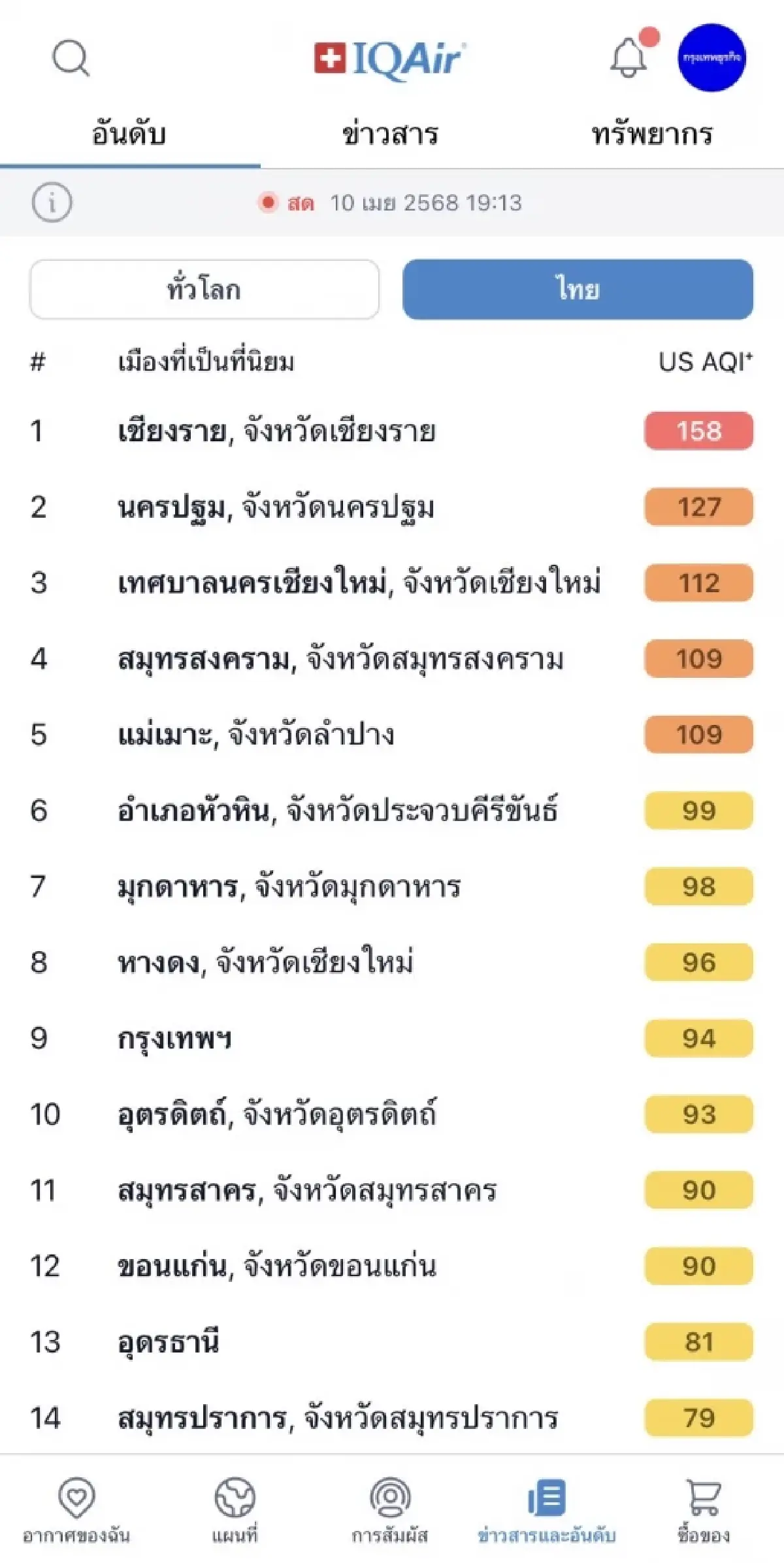 ไฟป่าเชียงใหม่วิกฤต KA-32 ฝ่าเปลวเพลิงทิ้งน้ำ ค่าฝุ่นติดอันดับ 9