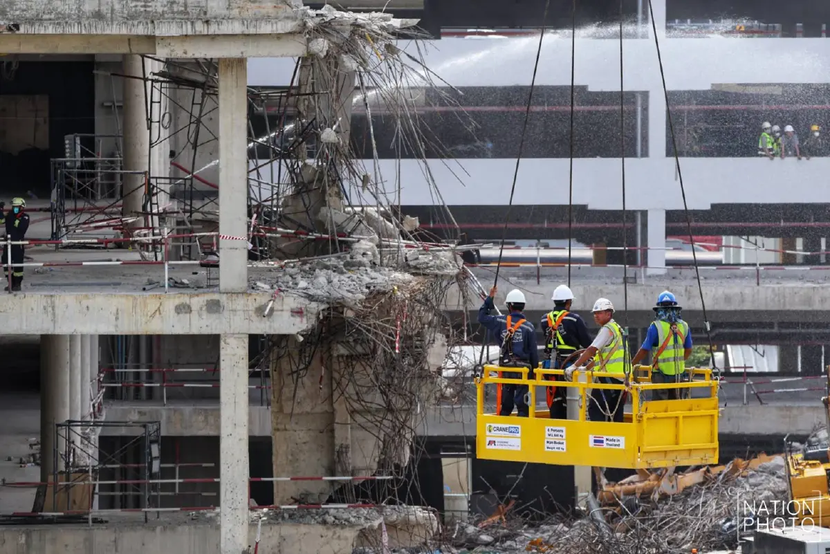 ตึก สตง.ถล่ม เศร้า! กู้ภัยพบร่างผู้เสียชีวิตเพิ่ม 3 ราย บริเวณโซน B
