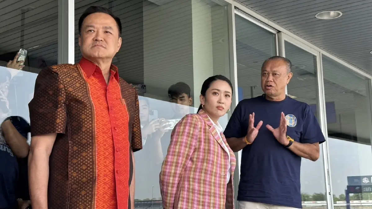 ‘เนวิน’ พา ‘นายกฯ’ ชมสนามแข่งMotoGP ร้องปัดโธ่ พท.-ภท.ไม่ทะเลาะกัน