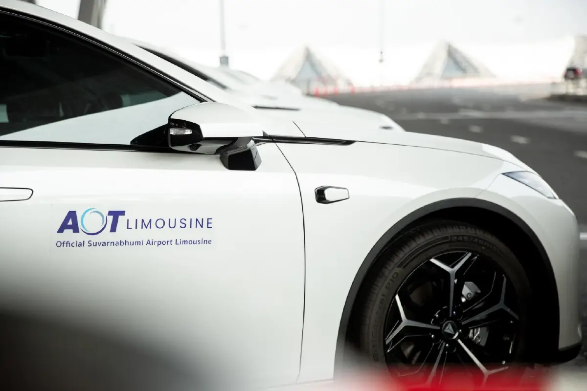 อินฟินิท ออโตโมบิล ส่งลีมูซีนพลังงานไฟฟ้ากว่า 50 คัน สู่ท่าอากาศยานสุวรรณภูมิ
