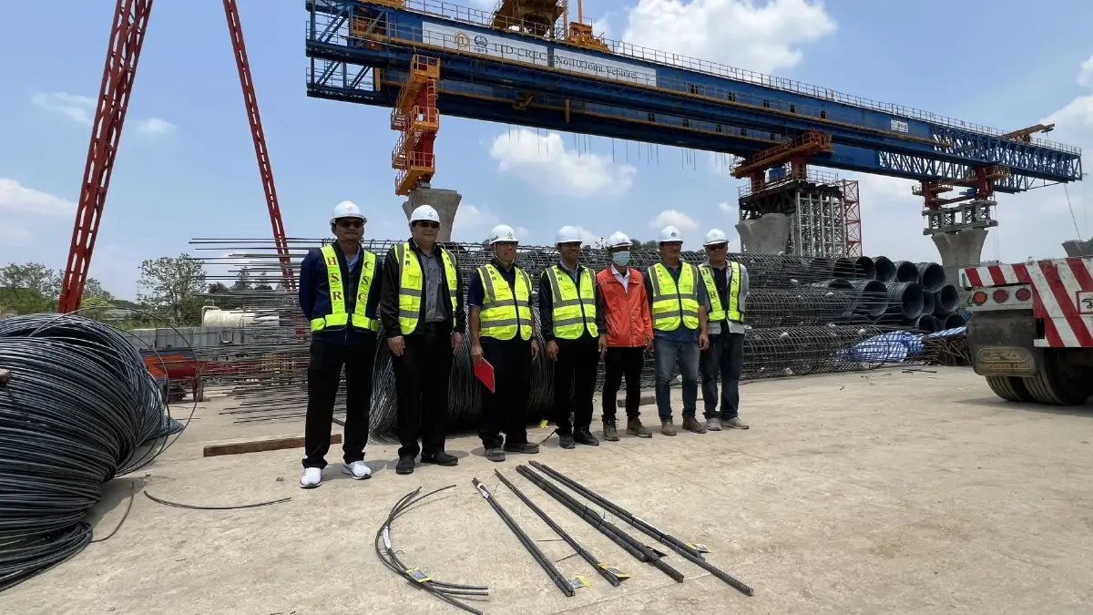 ‘กรมราง’ ร่วม สมอ.ตรวจเหล็กสร้าง ‘ไฮสปีดไทยจีน’ ยันมีมาตรฐาน