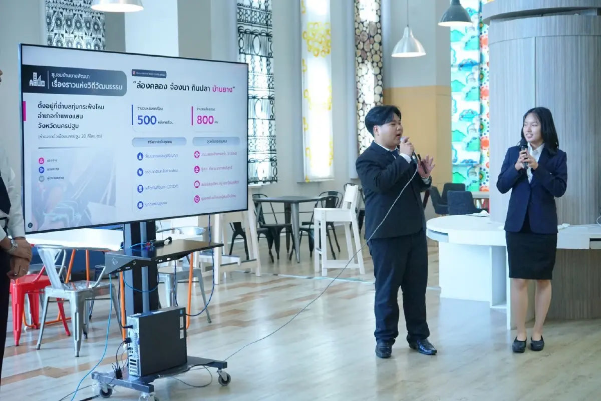 'ออมสินยุวพัฒน์รักษ์ถิ่น 2568' หนุนนศ.ลงพื้นที่ พลิกโฉมชุมชน