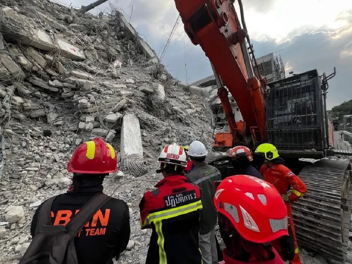 เปิดโพรงโซน D ได้สำเร็จ เร่งเข้าพื้นที่ตรวจสอบค้นหาผู้รอดชีวิต
