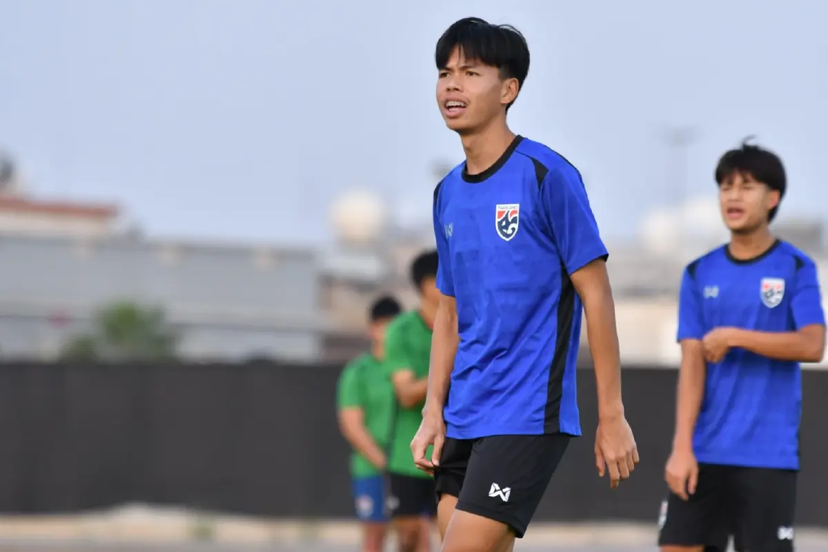 ถ่ายทอดสดฟุตบอลU17 'ทีมชาติไทย พบ จีน' ดูบอลสด ชิงแชมป์เอเชีย 2025