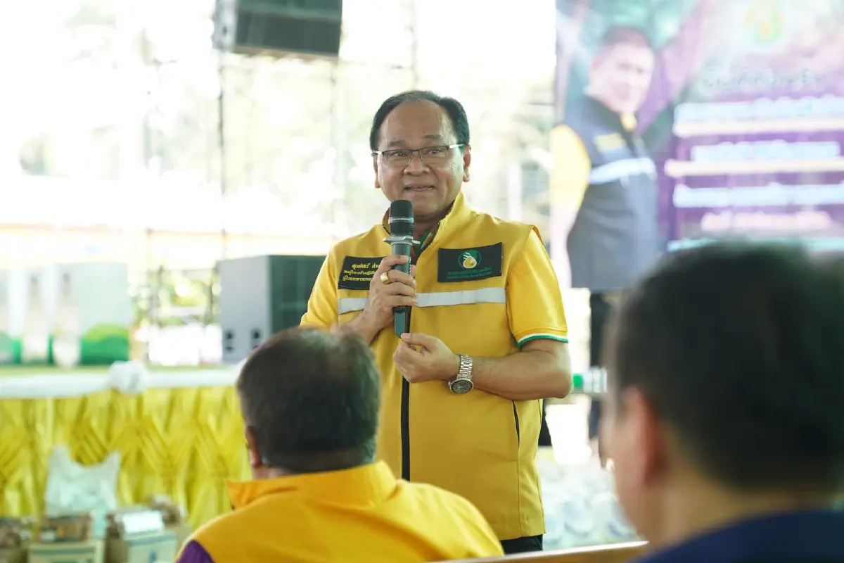 กทย.  หนุนใช้น้ำหมักปลาหมอคางดำ เร่งแก้โรคใบยางร่วงระบาดอีสาน