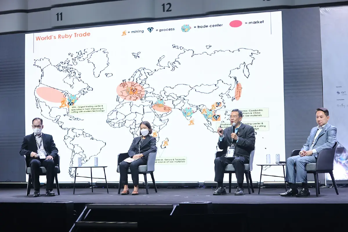 เปิดฉาก 'Jewellery & Gem ASEAN Bangkok 2025' 23-26 เม.ย.68