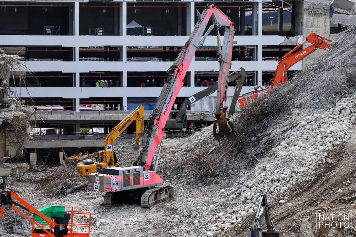 ตึก สตง.ถล่ม เศร้า! กู้ภัยพบร่างผู้เสียชีวิตเพิ่ม 3 ราย บริเวณโซน B