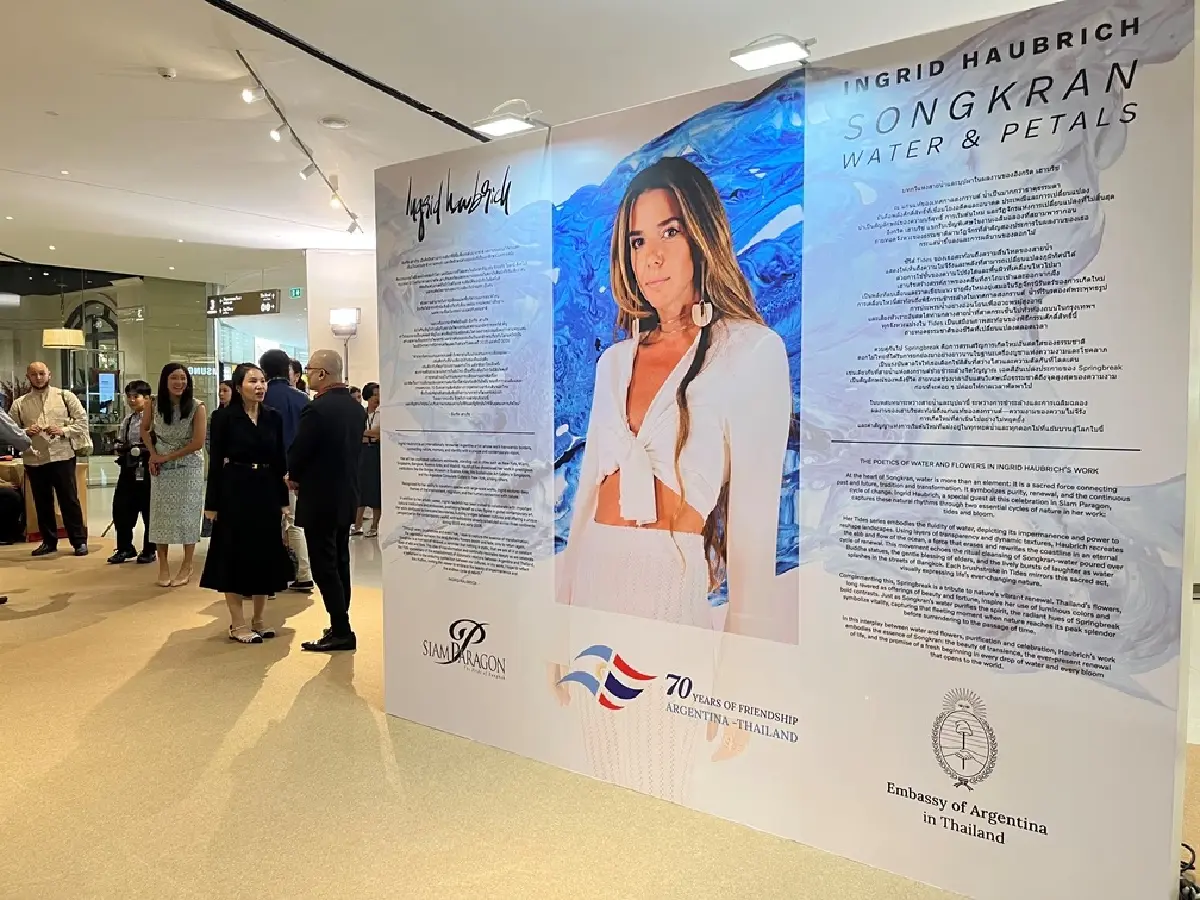 Songkran Water & Petals ฉลองความสัมพันธ์การทูต - เทศกาลสงกรานต์ไทย