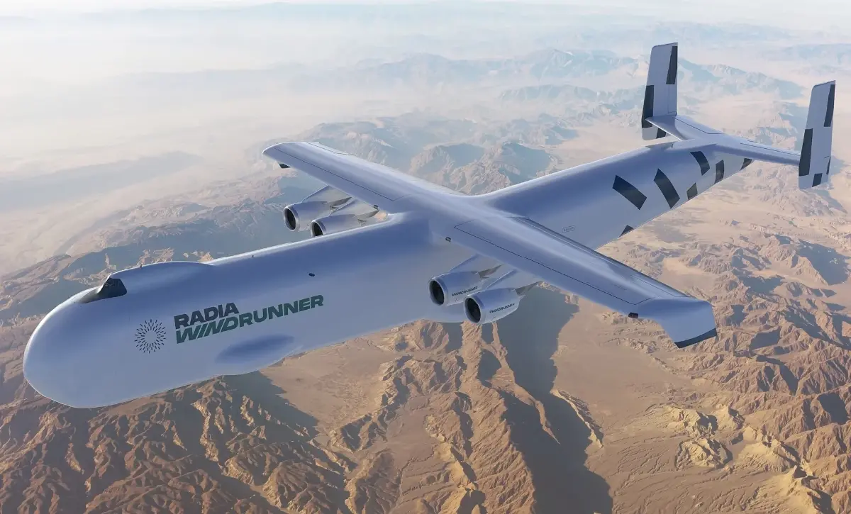 เปิดตัว ‘เครื่องบินลำใหญ่ที่สุดในโลก’ ใช้ขนส่ง ‘ใบพัดกังหันลม’