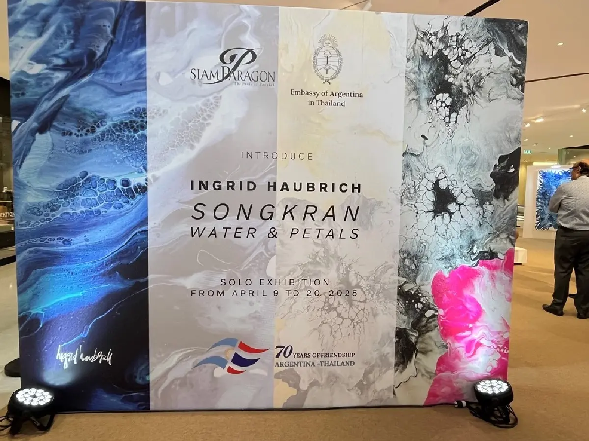 Songkran Water & Petals ฉลองความสัมพันธ์การทูต - เทศกาลสงกรานต์ไทย