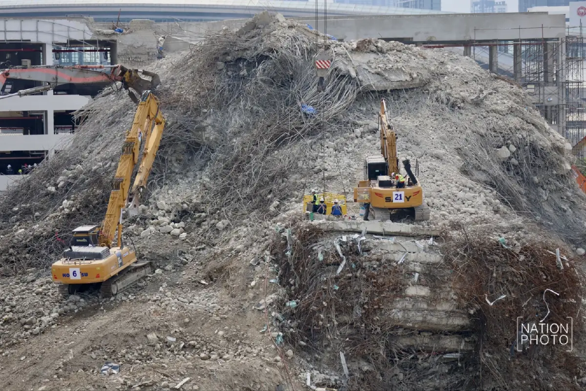 อัปเดต ตึก สตง.ถล่ม วันนี้ เร่งกู้ซากหลังพบแสงไฟใต้ซากอาคารโซน B