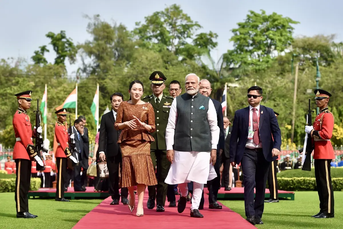 ‘แพทองธาร’ เปิดทำเนียบฯ ต้อนรับ ‘นายกฯอินเดีย’ เยือนไทยเป็นทางการ