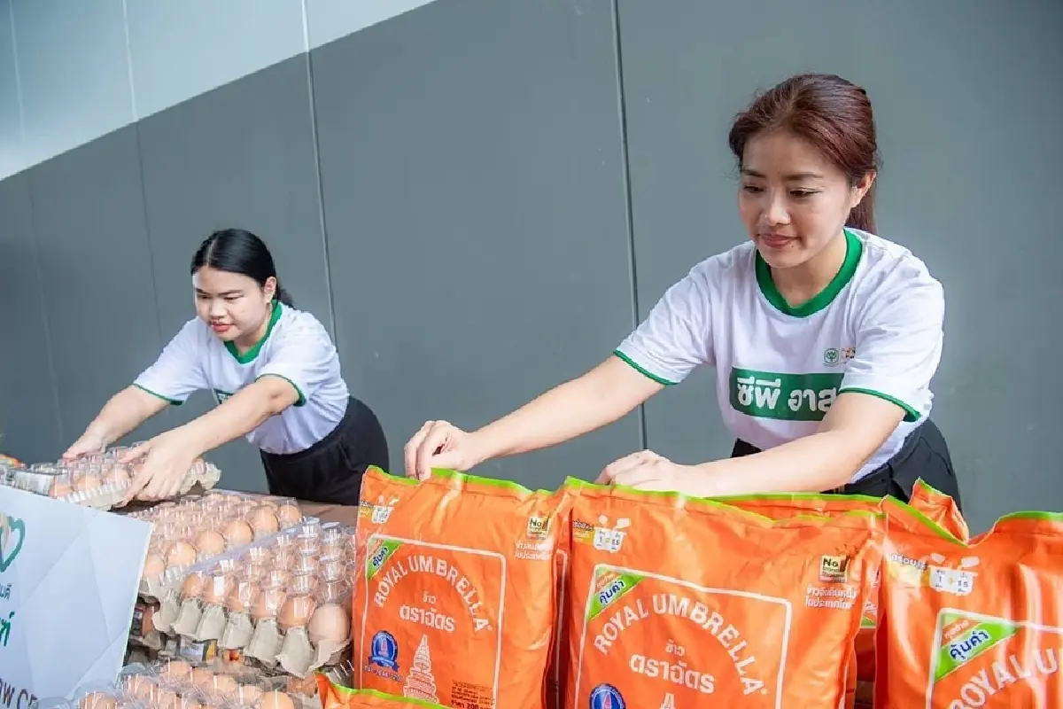 ซีพี - ซีพีเอฟ หนุนโครงการ 'สานใจไทย สู่ใจใต้' รุ่นที่ 44 มอบผลิตภัณฑ์อาหารคุณภาพ