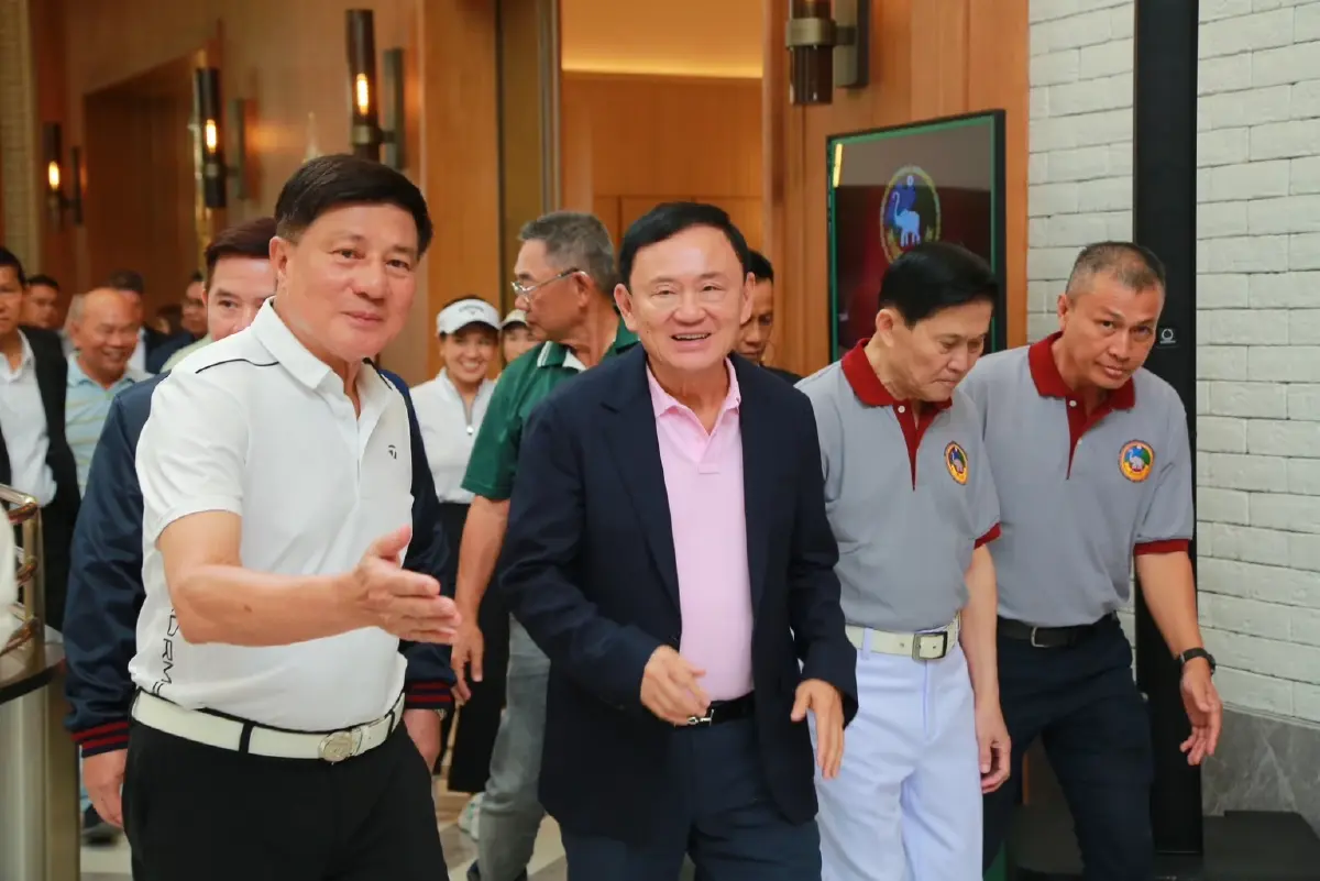 ‘ทักษิณ’ เปิดแข่งกอล์ฟการกุศลชิงถ้วย 3 นายกฯ ช่วยภัยพิบัติ