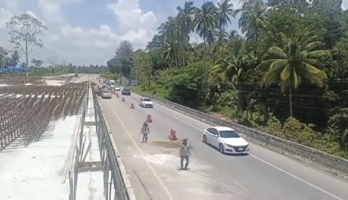 คืบหน้า รถติดมาก 20 กม. ถนนเพชรเกษม มีซ่อมถนน ทับสะแก ถึงบ้านกี่โมง