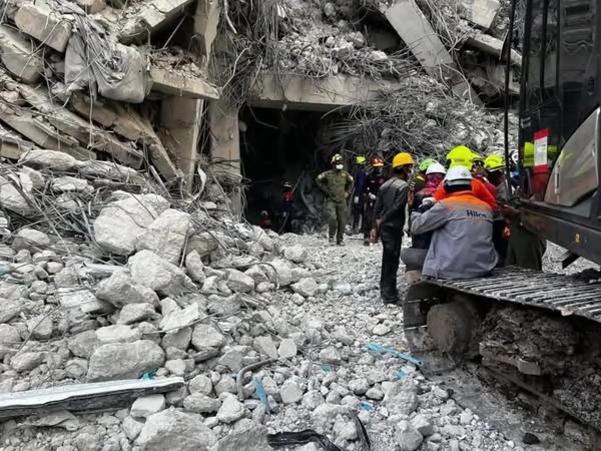 เปิดโพรงโซน D ได้สำเร็จ เร่งเข้าพื้นที่ตรวจสอบค้นหาผู้รอดชีวิต