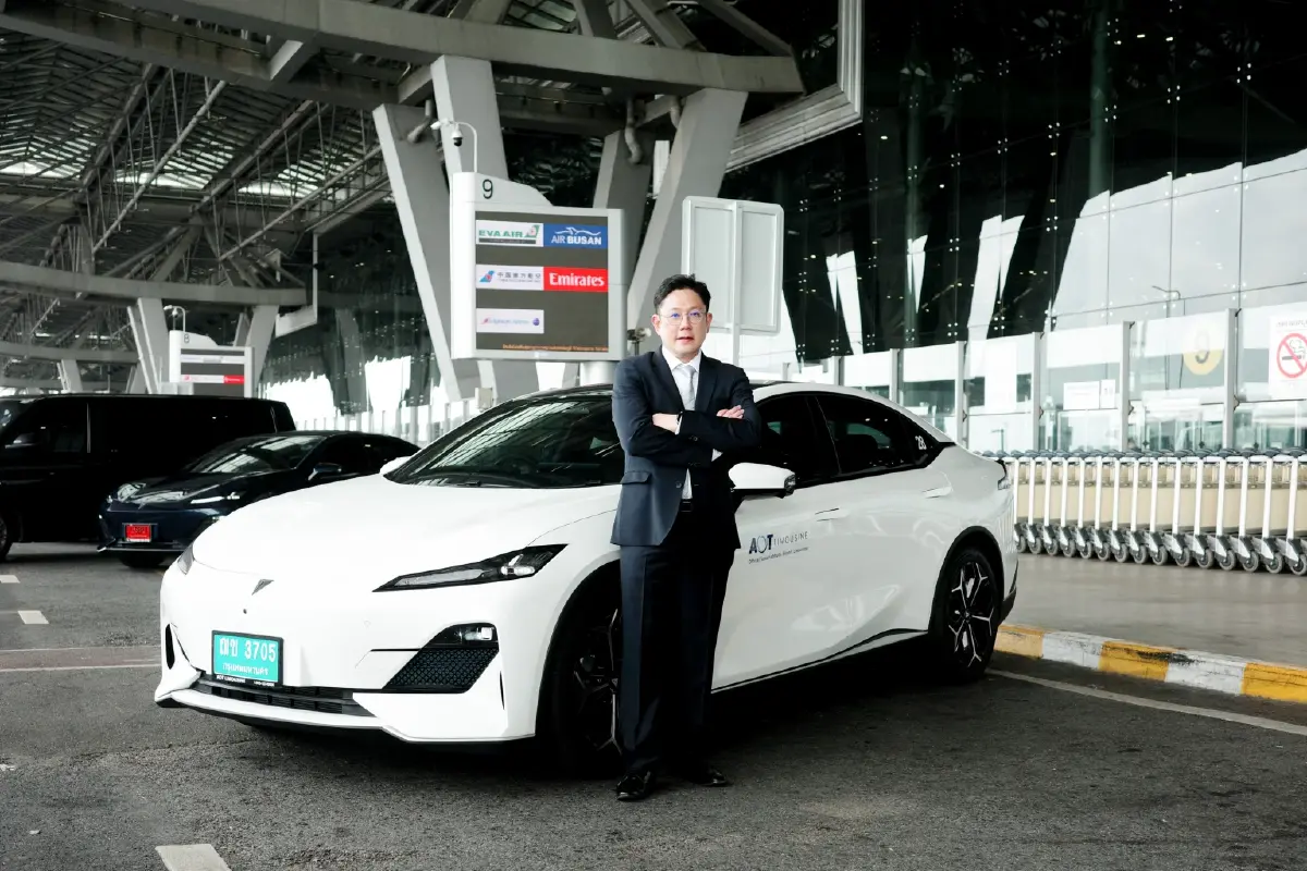 อินฟินิท ออโตโมบิล ส่งลีมูซีนพลังงานไฟฟ้ากว่า 50 คัน สู่ท่าอากาศยานสุวรรณภูมิ
