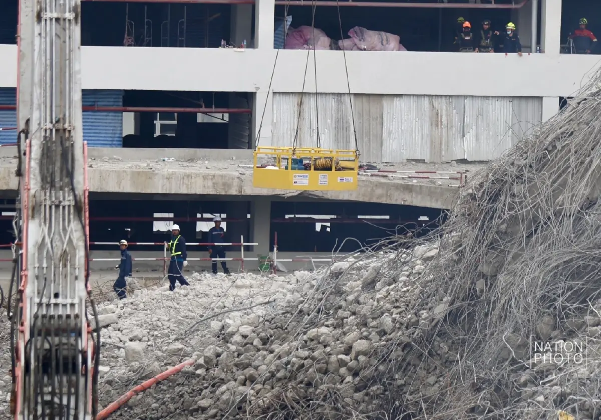 อัปเดต ตึก สตง.ถล่ม วันนี้ เร่งกู้ซากหลังพบแสงไฟใต้ซากอาคารโซน B