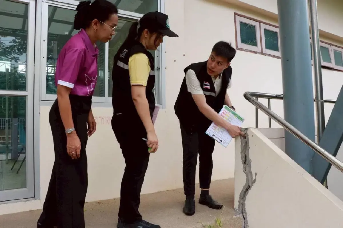 ตรวจ 70 โรงเรียน กทม. กระทบแผ่นดินไหวเล็กน้อย อาคารปลอดภัย 100%
