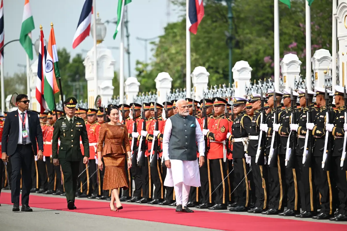 ‘แพทองธาร’ เปิดทำเนียบฯ ต้อนรับ ‘นายกฯอินเดีย’ เยือนไทยเป็นทางการ
