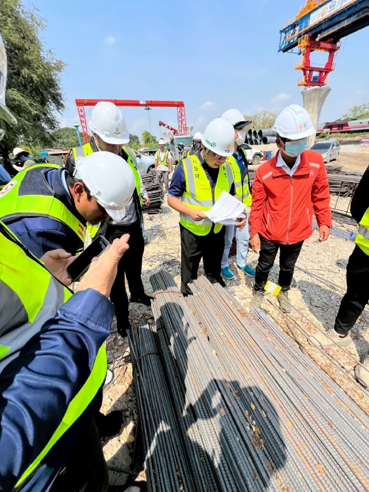 ‘กรมราง’ ร่วม สมอ.ตรวจเหล็กสร้าง ‘ไฮสปีดไทยจีน’ ยันมีมาตรฐาน