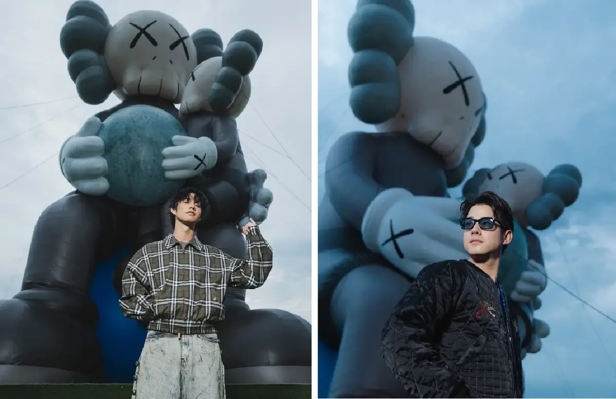 สนามหลวง ดินผืนประวัติศาสตร์กับการแสดง  KAWS:HOLIDAY THAILAND