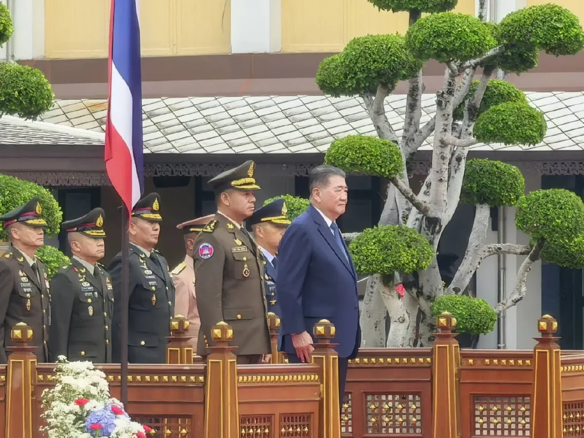'ภูมิธรรม' ต้อนรับ รมว.กลาโหมกัมพูชา กระชับสัมพันธ์ สางคอลเซ็นเตอร์ 