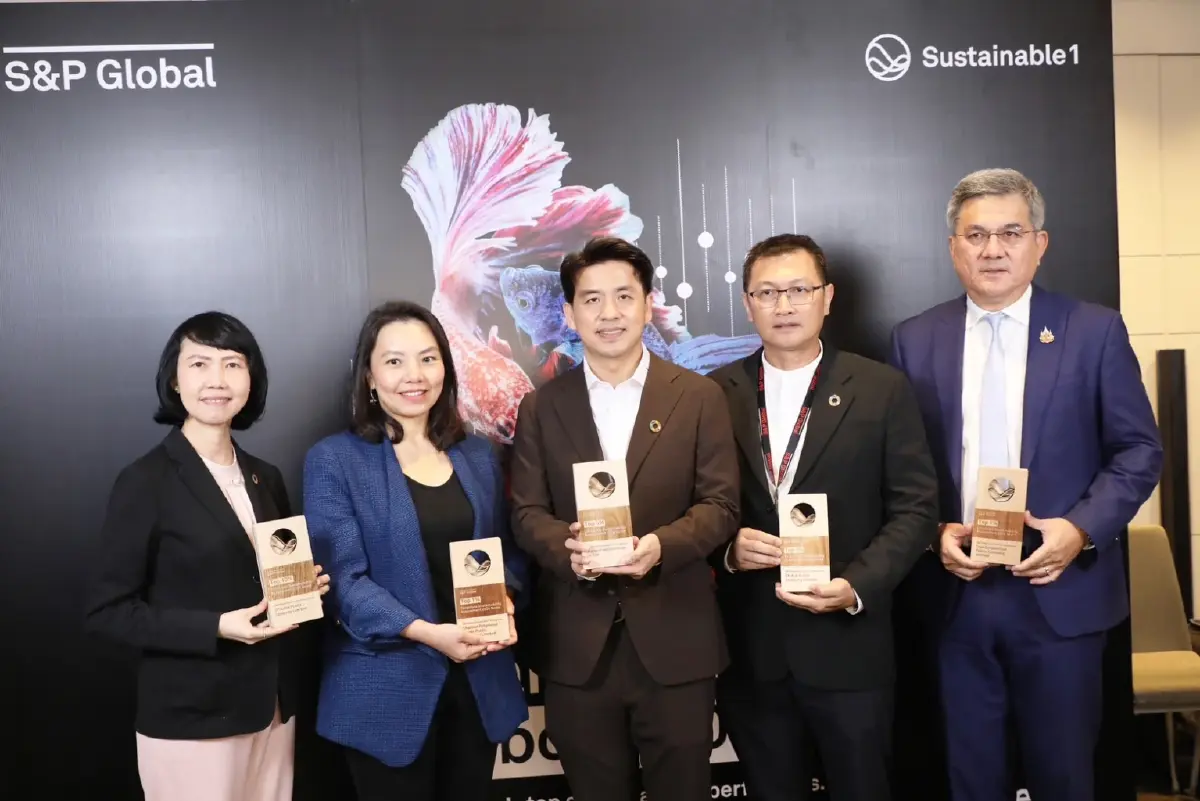 S&P Global มอบโล่รางวัลความยั่งยืนระดับโลกให้ \'เครือซีพี\' หลังติดอันดับ Top 5% กลุ่มอุตสาหกรรม