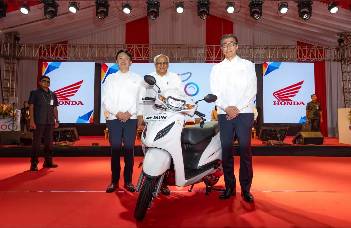 ฮอนด้า สร้างสถิติยอดผลิตรถจักรยานยนต์สะสมทั่วโลก '500 ล้านคัน'