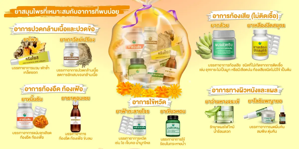 'ชุดสังฆทานยาสมุนไพร' บรรเทา 5 อาการที่พบบ่อยในพระสงฆ์