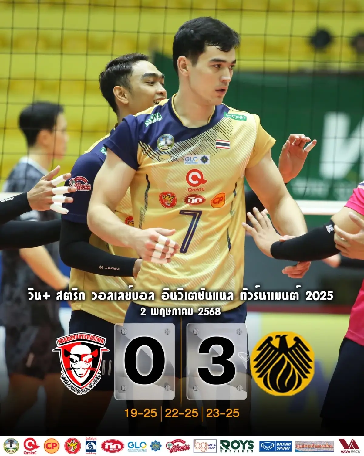 ไทยเข้ารอบชิง ผลวอลเลย์บอลสด ทีมชาติไทย พบ กัมพูชา วิน+ สตรีก 2025