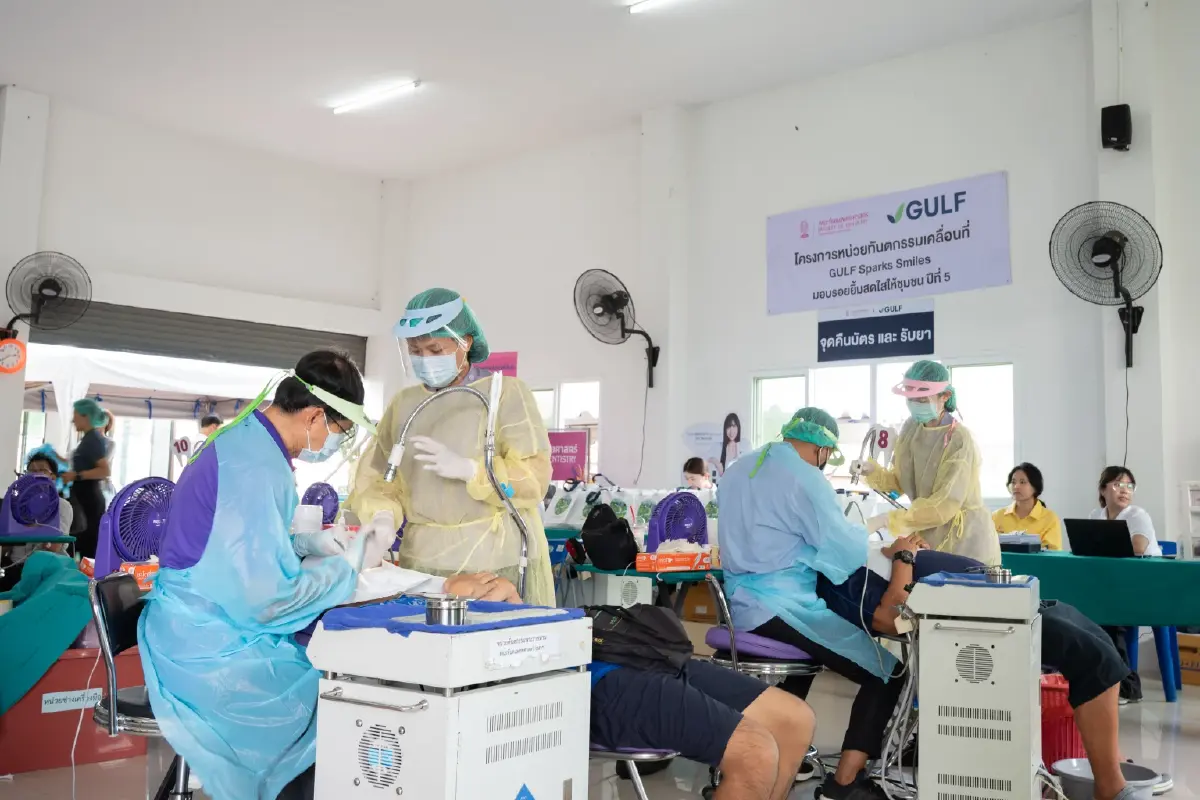GULF Sparks Smiles ปี 5 เดินหน้าหน่วยที่ 2 จ.สระบุรี สร้างโอกาสและรอยยิ้มให้ชุมชน