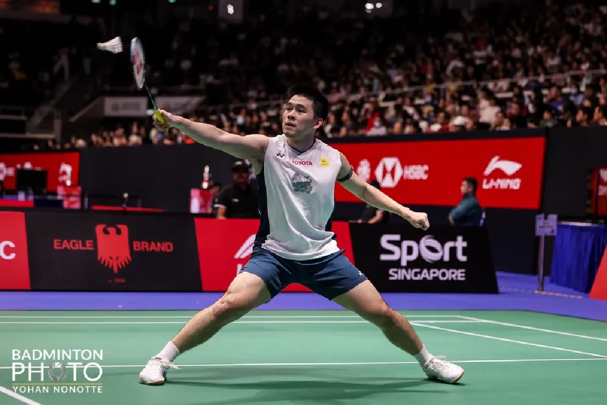 ดูแบดสด สิงคโปร์ โอเพ่น 2025 \'วิว กุลวุฒิ พบ เหลียง จุน เห่า\' ก่อนรองฯ
