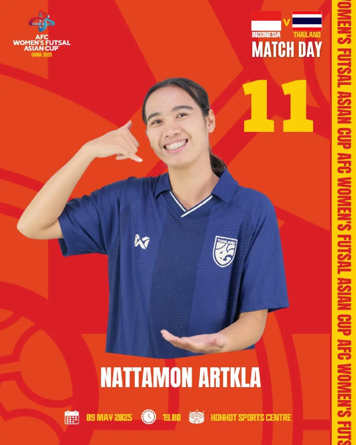 ถ่ายทอดสดฟุตซอล ทีมชาติไทย พบ อินโดนีเซีย ดูบอลสด ชิงแชมป์เอเชีย