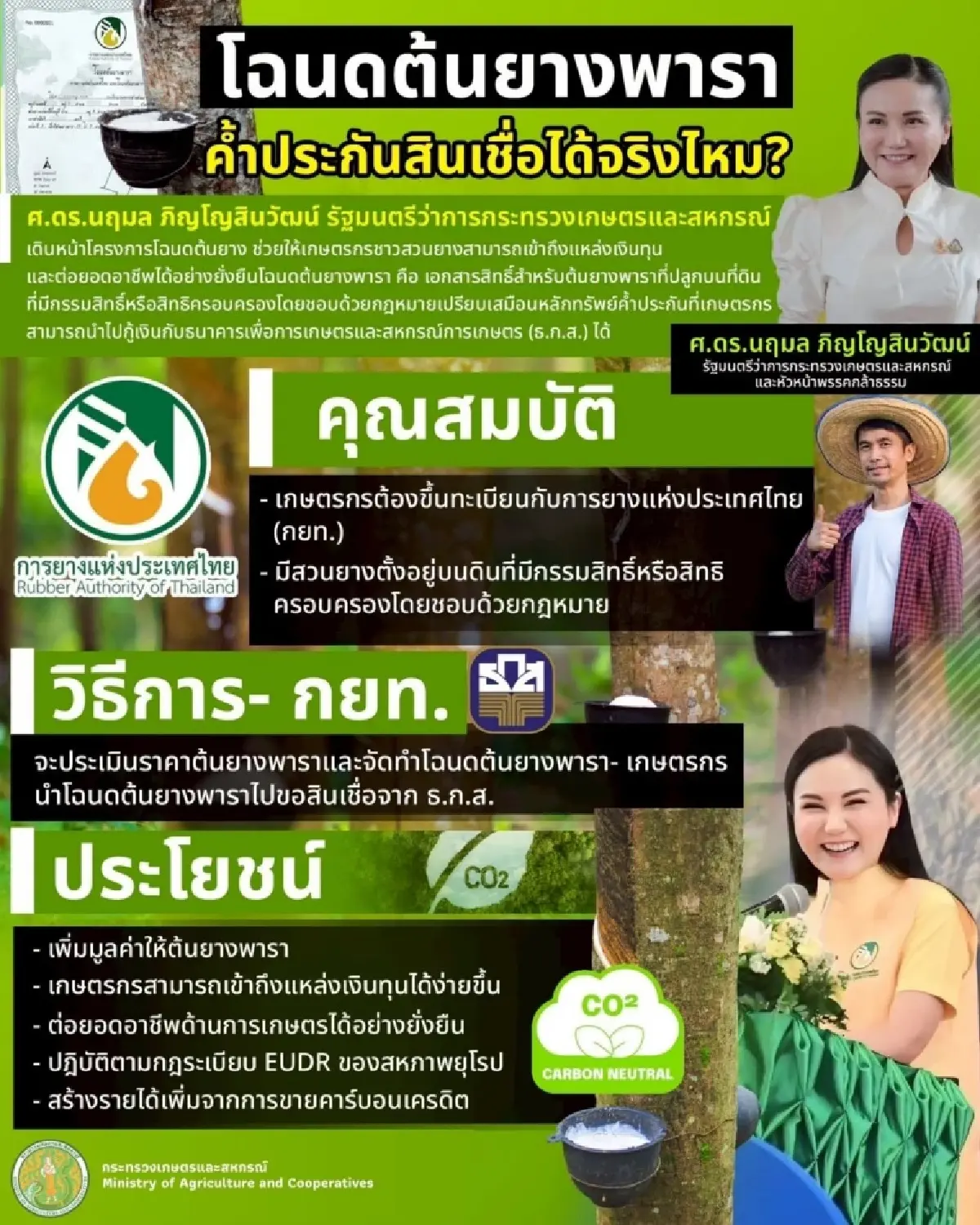 เกษตรฯ ออกโฉนดต้นไม้ 12 พ.ค.นี้ ทั่วประเทศ ยกระดับอาชีพชาวสวน