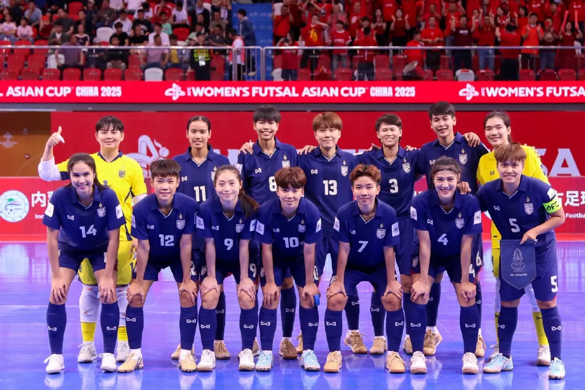 สุดยอด! ฟุตซอลหญิงไทย เฉือนชนะ จีน 3-2 คว้าตั๋วลุยฟุตซอลโลก 2025